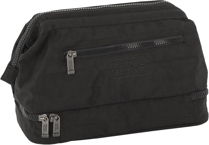 camel active bags Journey Herren Kulturtasche Kulturbeutel Schwarz 26,5 x 12,5 x 16 Schwarz, 26,5 x