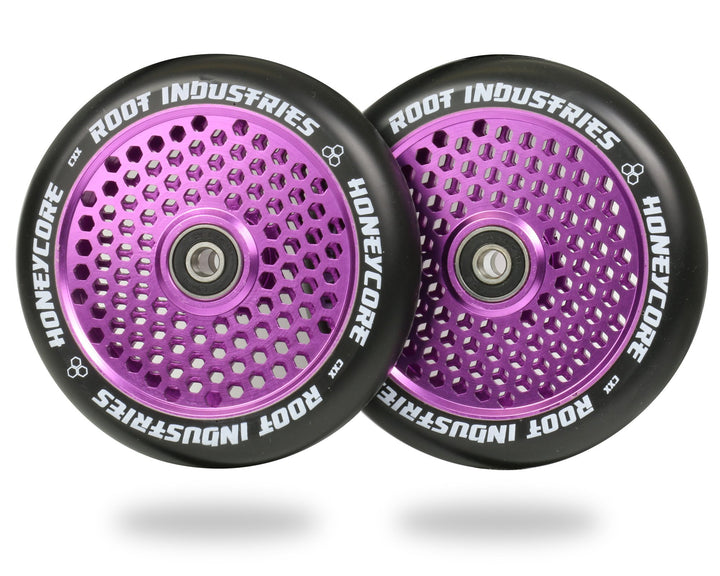 Root Honeycore Scooter-Räder Lila 120mm, Lila 120mm