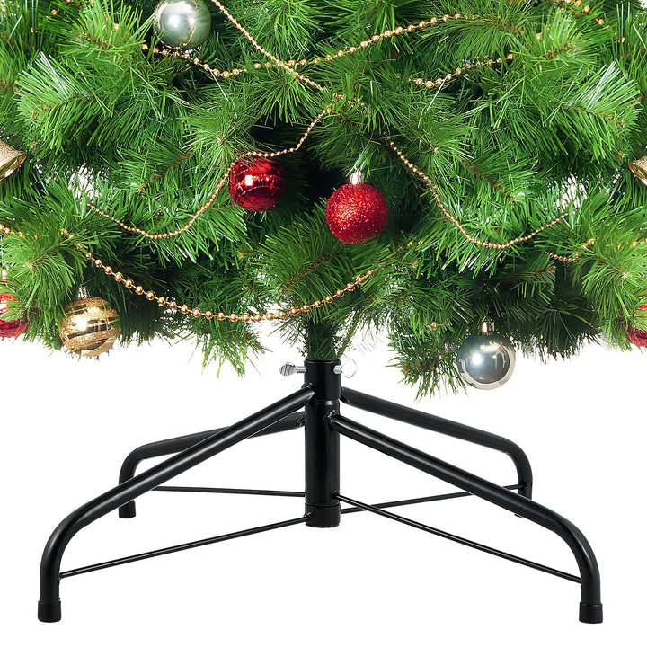 Happyyami Weihnachtsbaumständer Metall 45 cm Faltbar Baumhalter Basis Ständer Für Künstliche Weihnac