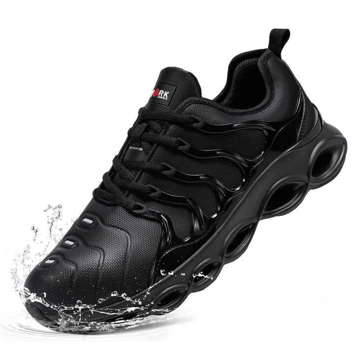 LARNMERN Sicherheitsschuhe Herren Arbeitsschuhe Wasserdicht Mode Dämpfung Arbeitsturnschuhe Leicht K