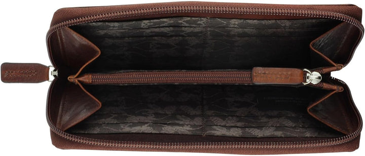 mano Don Simon - Geldbörse 12cc 19 cm braun, Braun