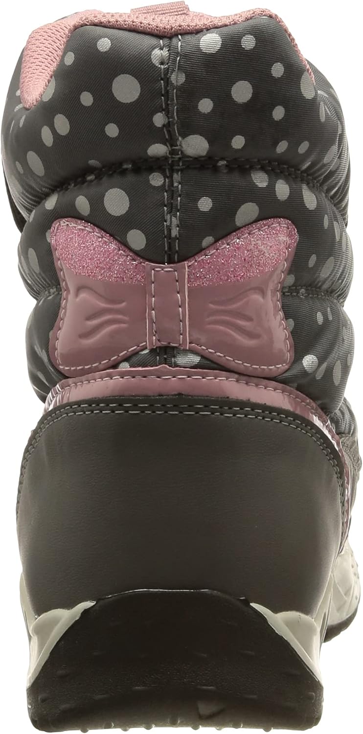 Geox Mädchen J Sentiero Girl B AbAnkle Boot 32 EU Dk Grey Rose, 32 EU Dk Grey Rose