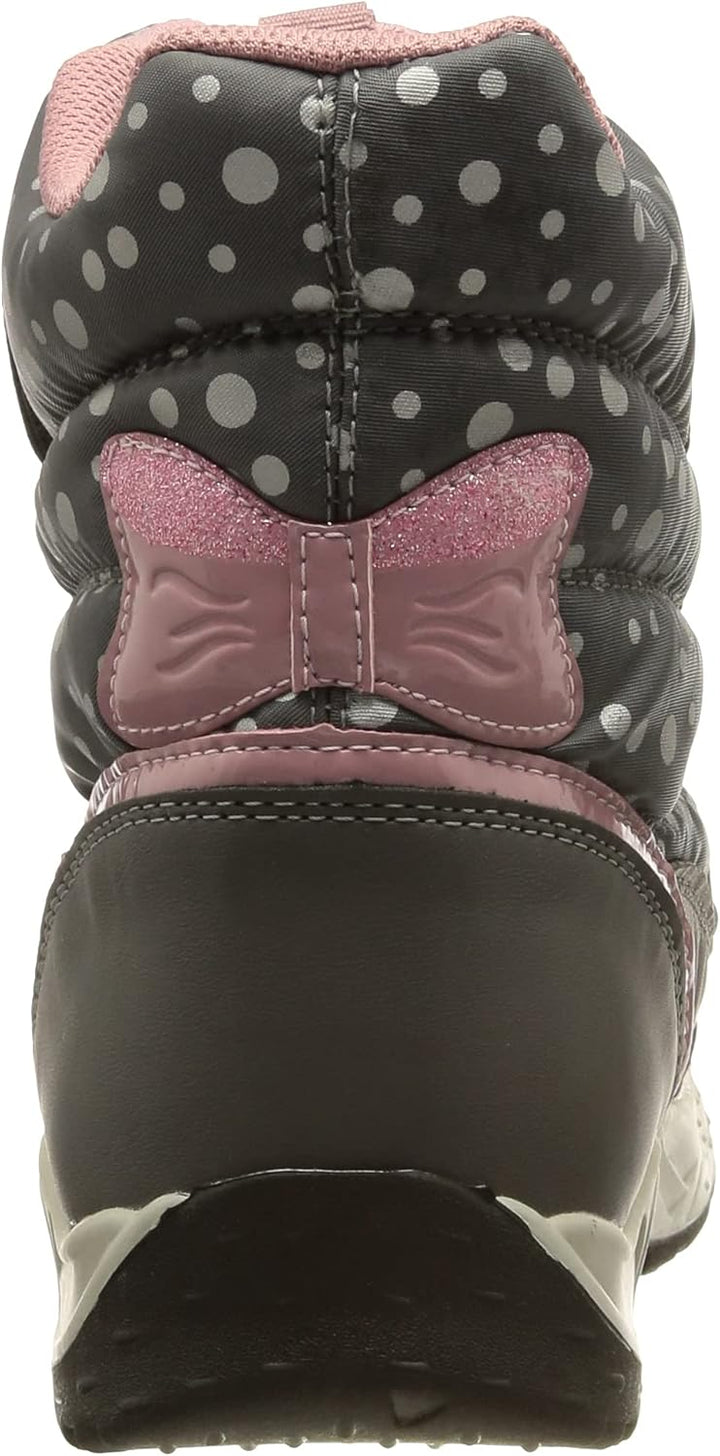 Geox Mädchen J Sentiero Girl B AbAnkle Boot 32 EU Dk Grey Rose, 32 EU Dk Grey Rose