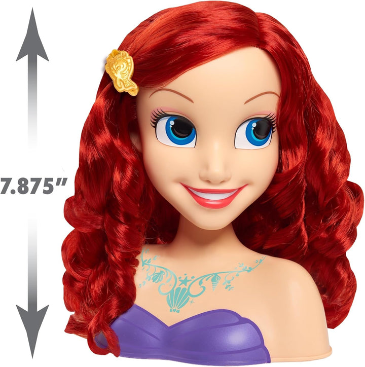 JP Disney Styling 87252 Disney Princess Ariel Styling Head, Mehrfarbig