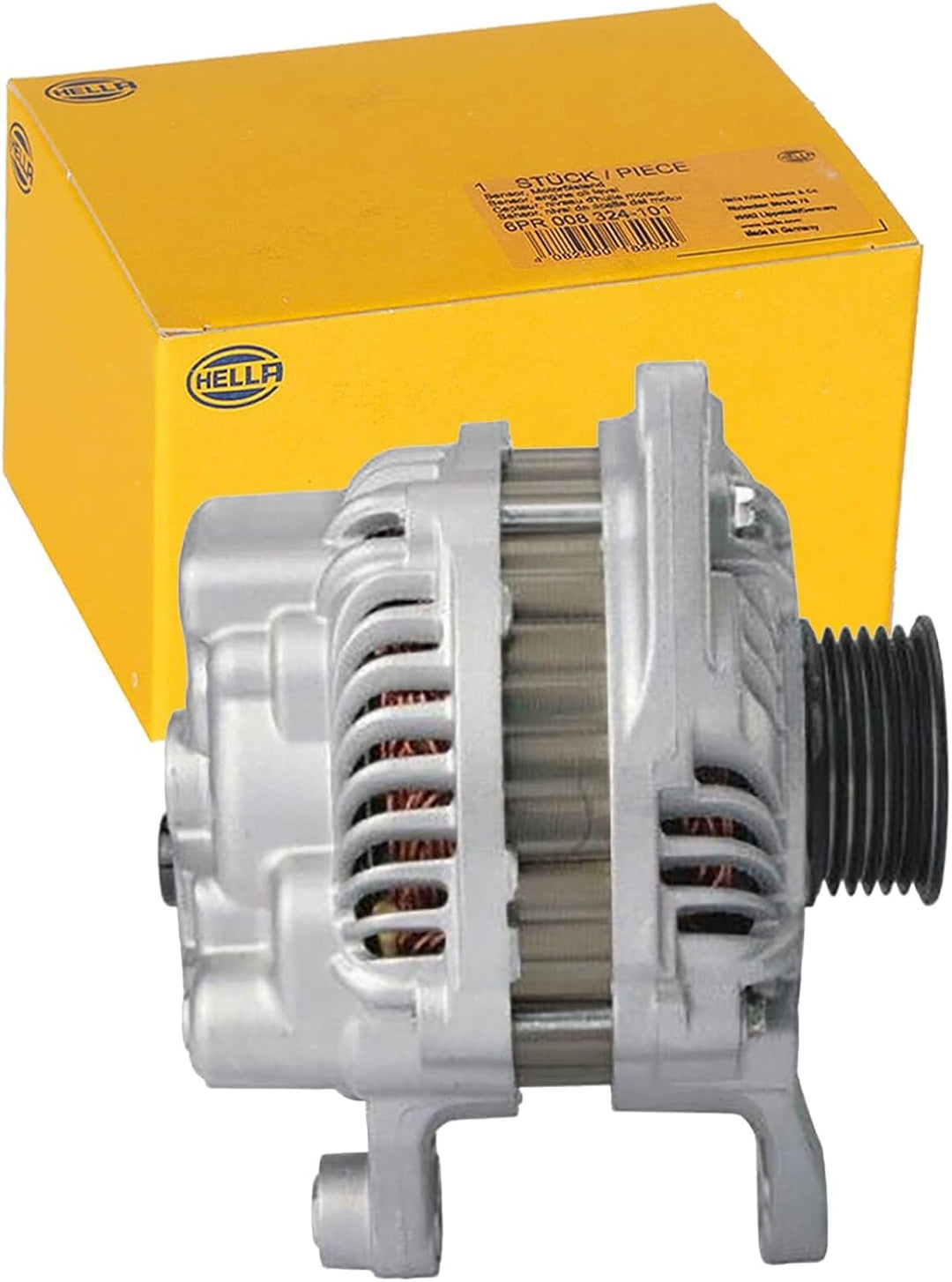 HELLA - Generator/Lichtmaschine - 14V - 90A - für u.a. Mazda 2 (DE_, DH_) - 8EL 012 430-681