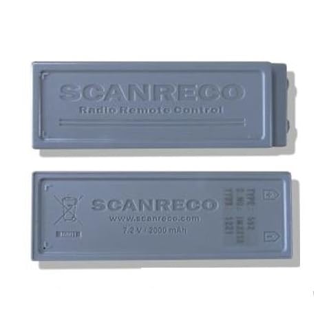 Original Scanreco Akku Code 592-7,2 V 2000 mAh