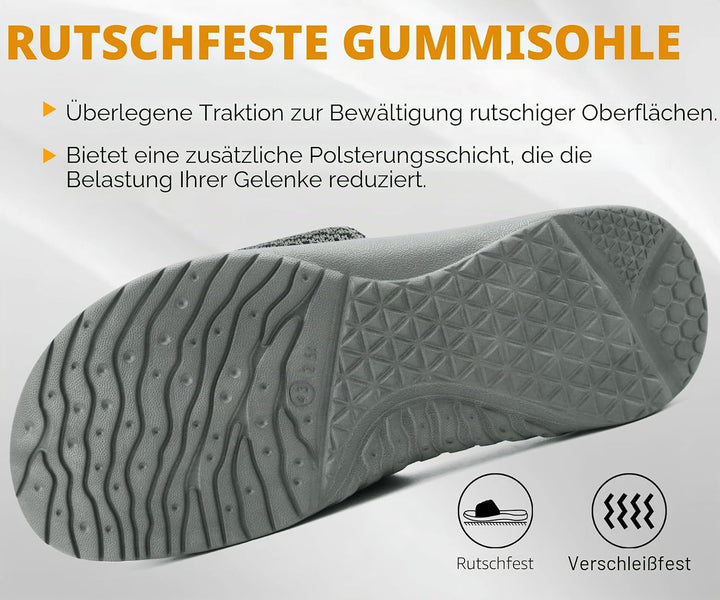 ONCAI Dusch Badelatschen Herren mit Klettverschluss Offener Zeh Sports Badesandalen Sommer Freizeit