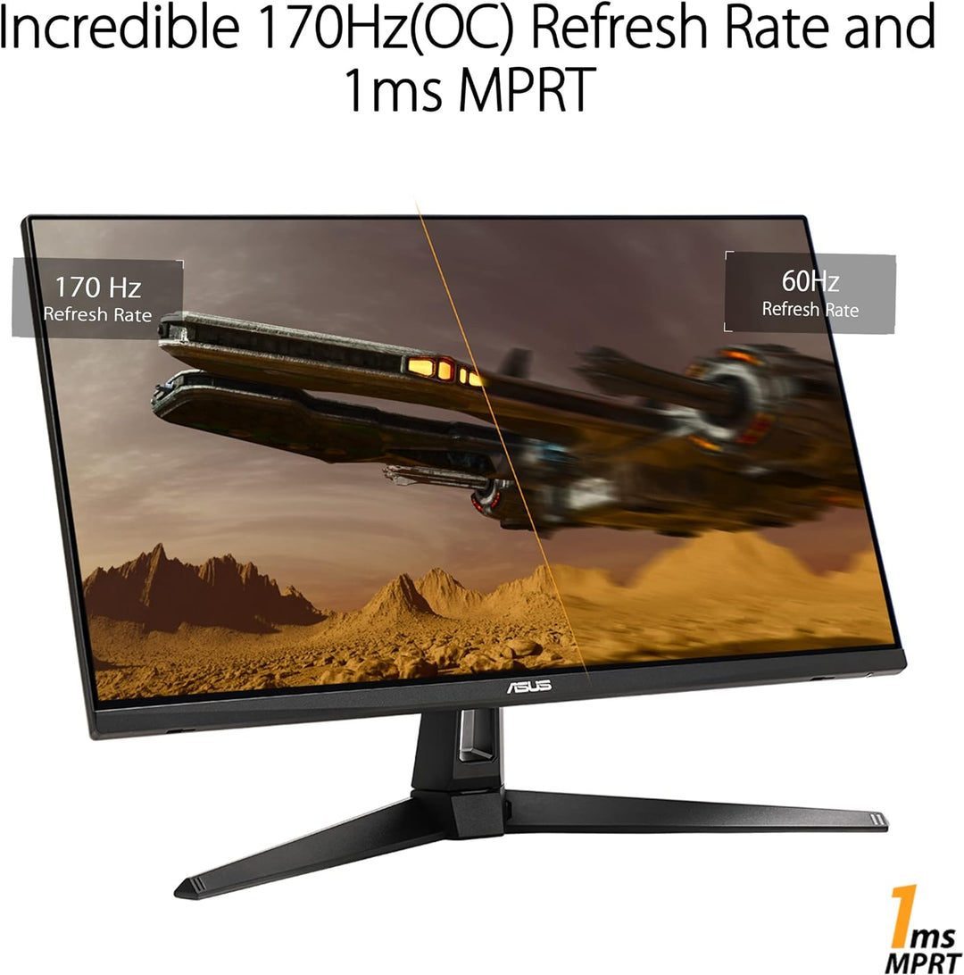 ASUS TUF Gaming VG27AQA1A - 27 Zoll WQHD Monitor - 170 Hz, 1ms MPRT, FreeSync Premium, HDR 10 - VA P