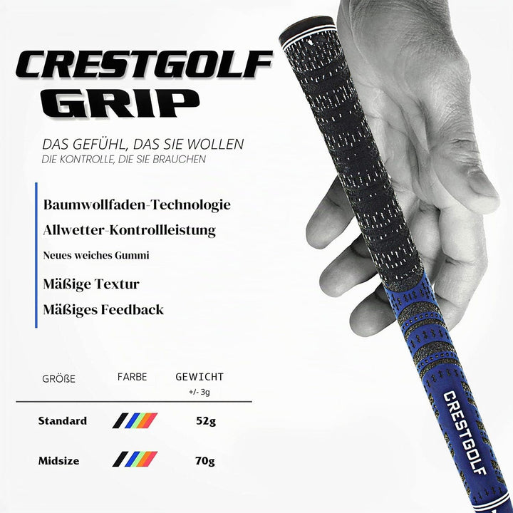 KOFULL Golfgriffe Golf Griffe Set Golf Club Griffe Golfschlägergriffe Golfschläger Golf Griff Midsiz