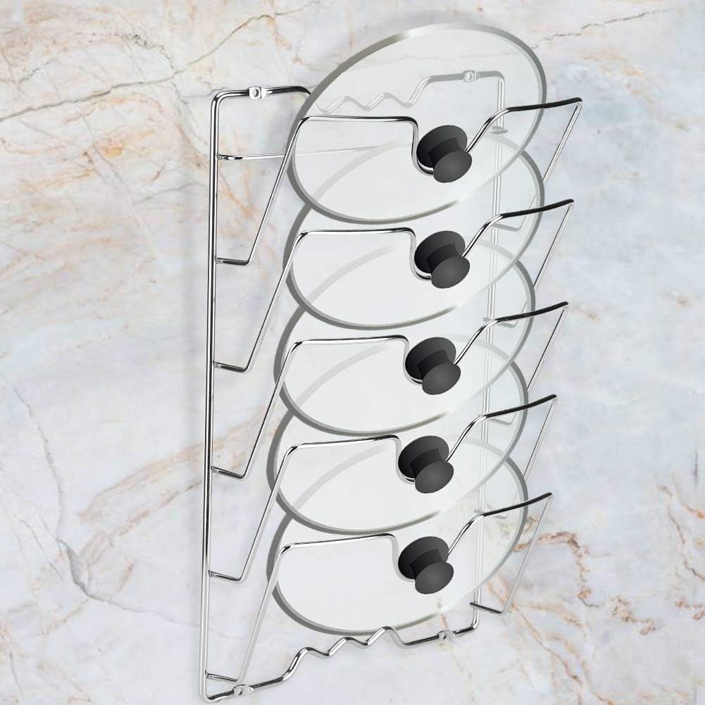 Topfdeckelhalter Wand Metaltex Deckelgestell Deckelhalterung Lagerregalhalter Küche Pfanne Deckelhal