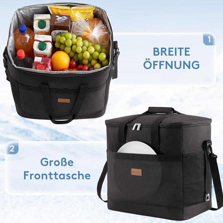 Lifewit Kühltasche Picknicktasche Lunchtasche Mittagessen Tasche Thermotasche Isoliertasche für Lebe