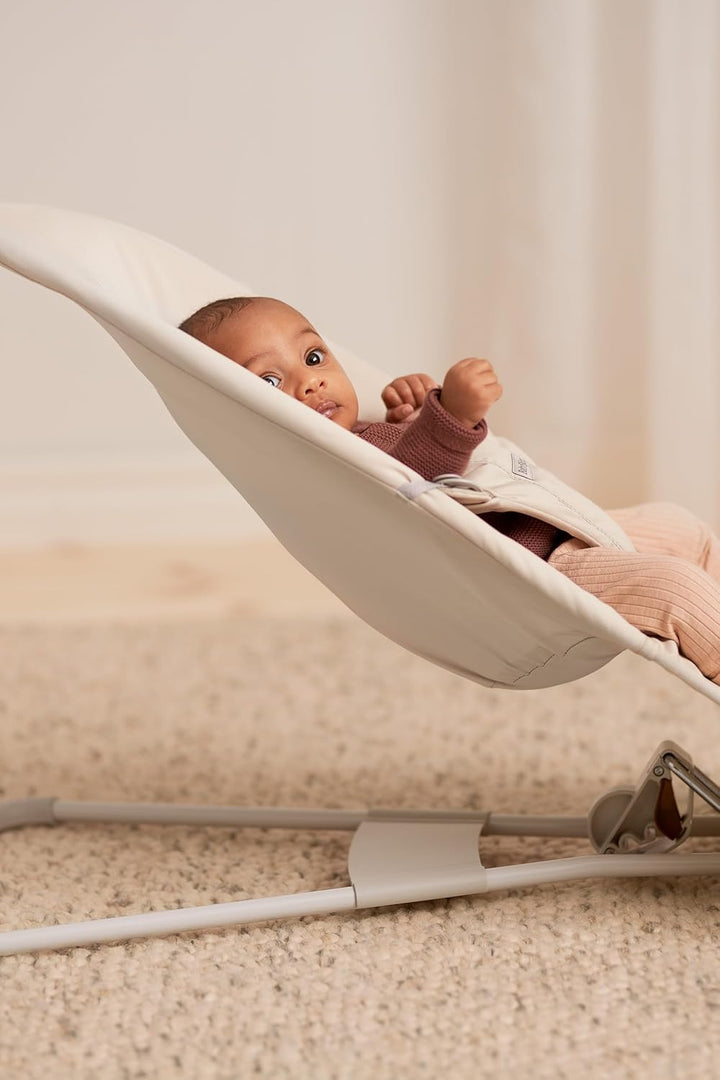BabyBjörn Balance Soft Hängematte, Stoff/Jersey, Tri-Fabric, Hellbeige
