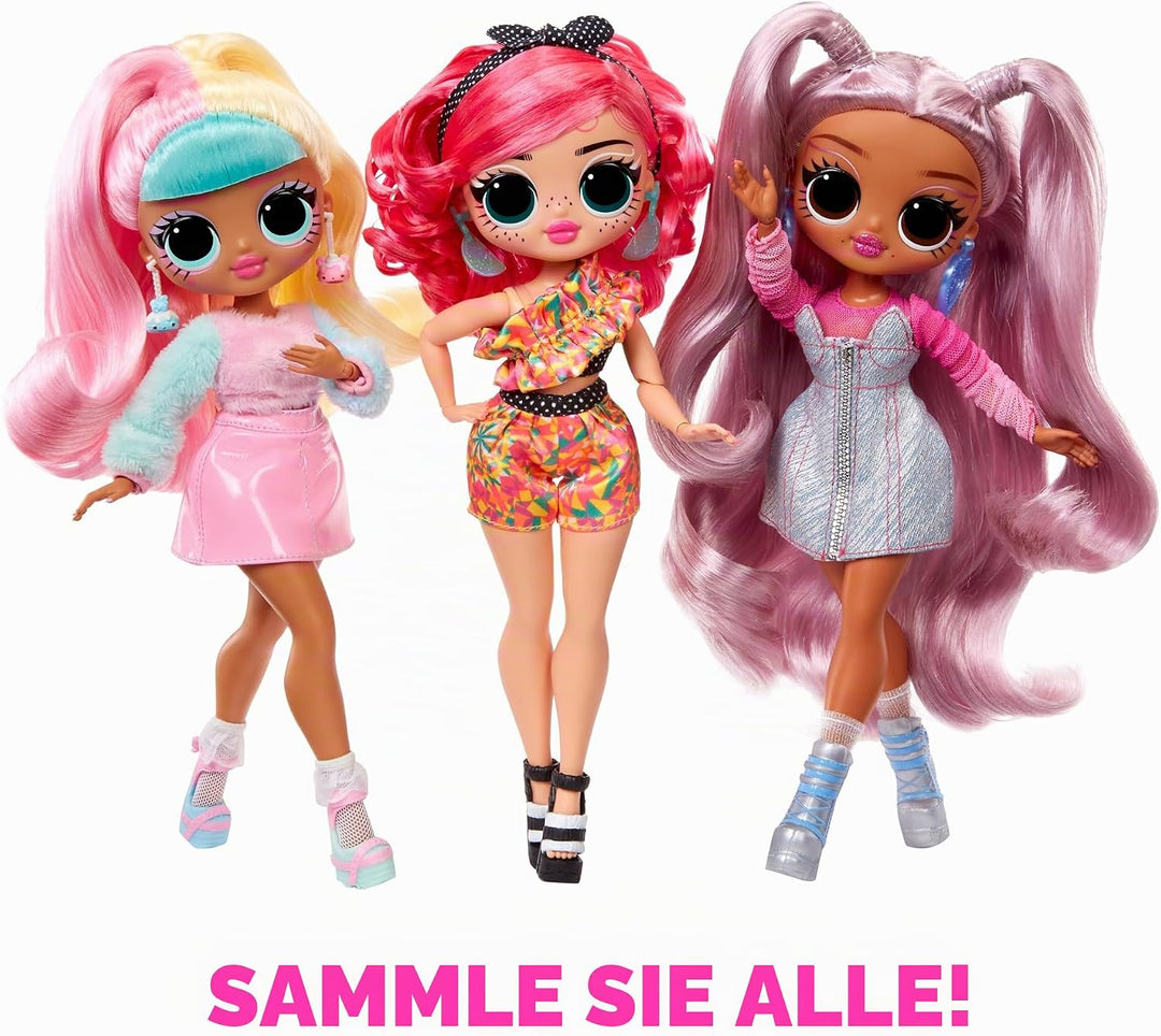 L.O.L. Surprise! OMG Sweet Nails - Candylicious Sprinkles Shop - 15 Überraschungen, u.a. Echter Nage