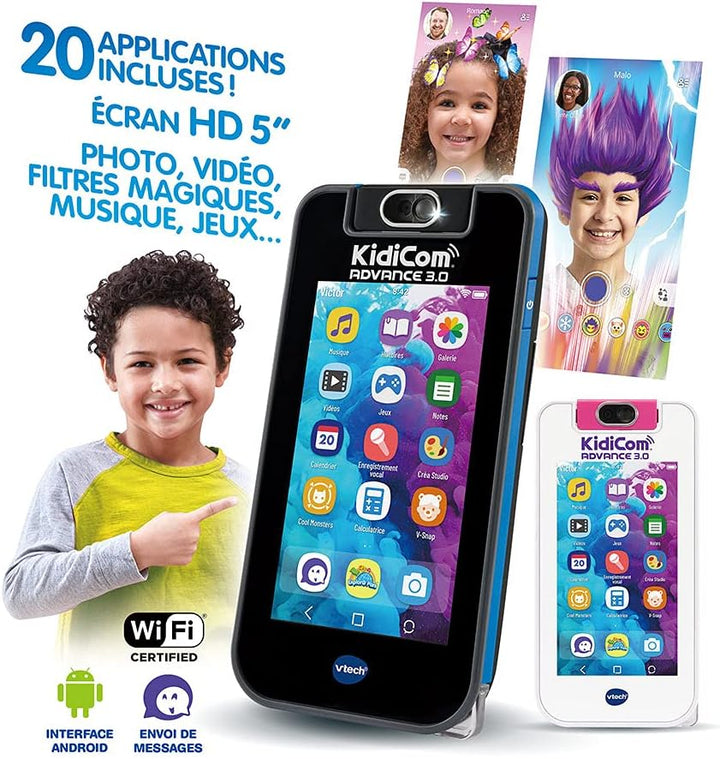 VTech 541105 KidiCom, Schwarz
