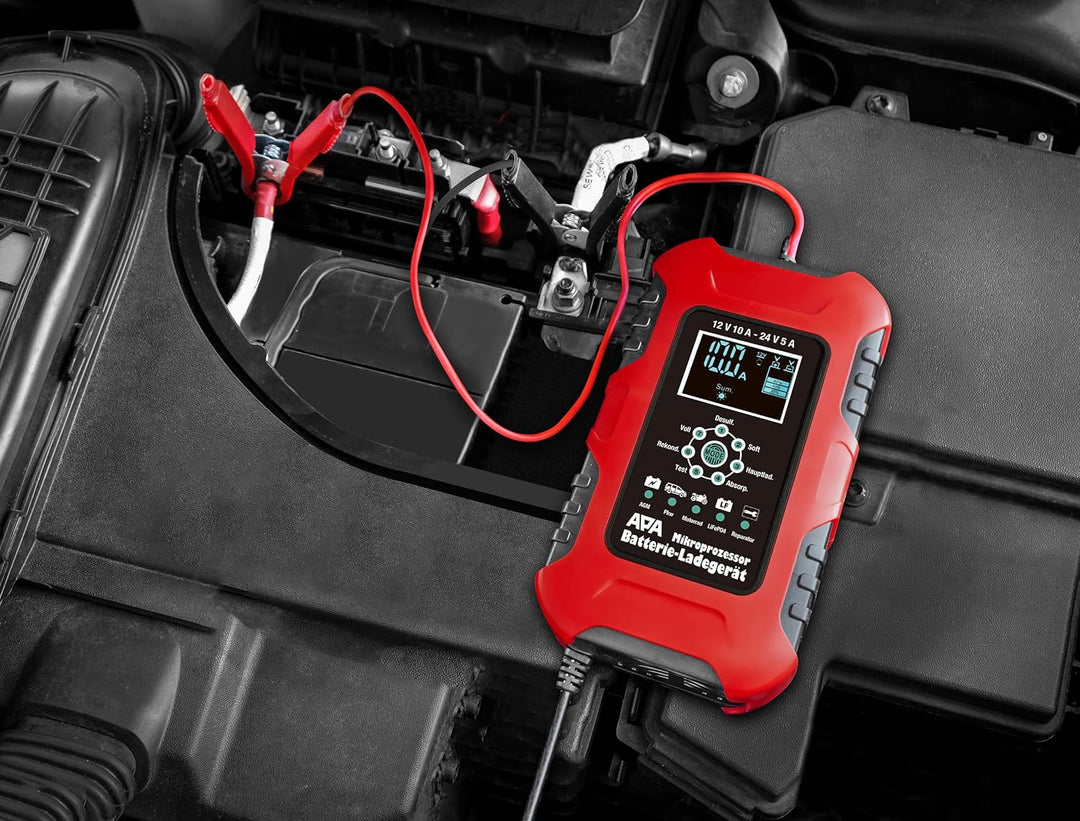 APA 16649 Batterieladegerät 12/24V 10A