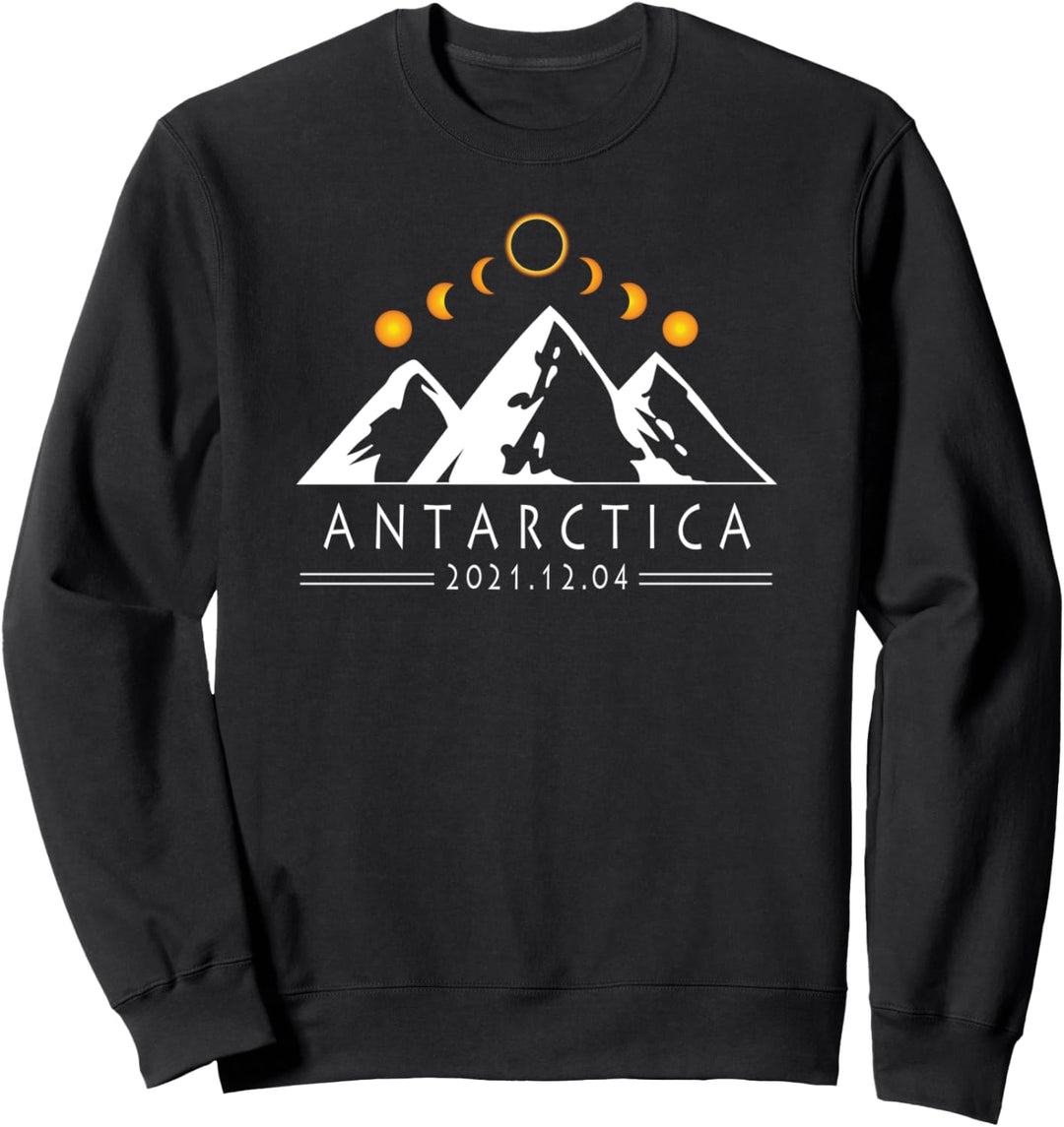 Antarktis Totale Sonnenfinsternis Dezember 2021 Sweatshirt
