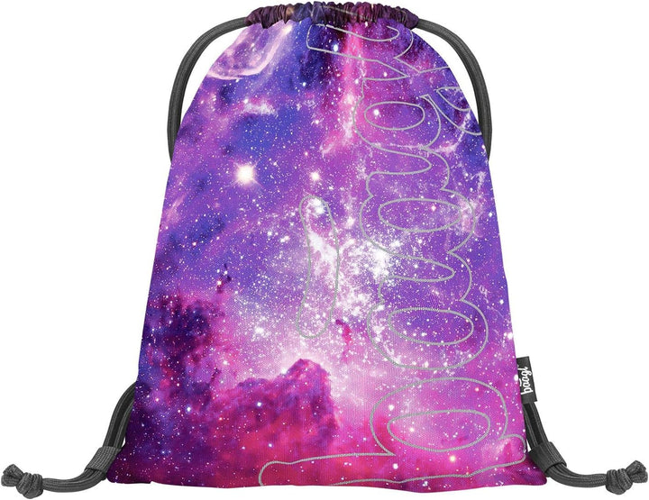 Baagl Schulrucksack Set Mädchen 3 Teilig, Schultasche ab 3. Klasse, Grundschule Ranzen mit Brustgurt