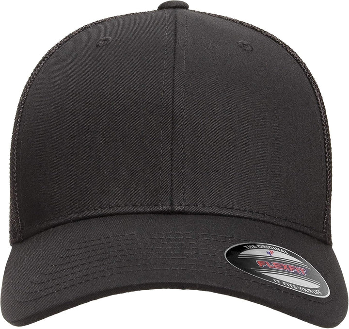Flexfit Unisex Multicam Trucker Stretch Mesh Cap Kappe Einheitsgrösse Schwarz, Einheitsgrösse Schwar