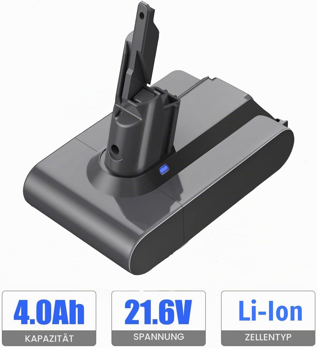 V7 Akku 4600mAh 21,6V Ersatz Akku für Dyson V7 SV11 Absolute Mattress Allergy Trigger Fluffy Fluffy