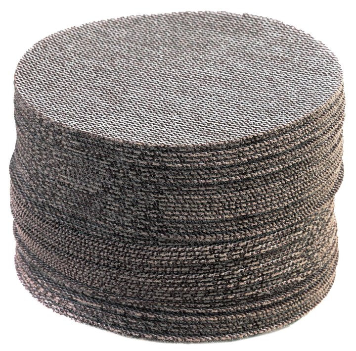 Mirka Abranet Ace Netz Schleifscheiben Ø 150mm Klett / Korn P120 / 50 Stk / Für alle 150mm Exzenters