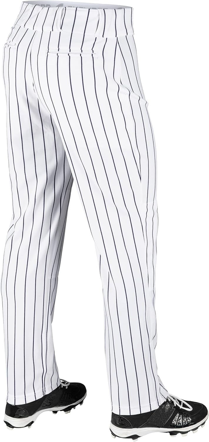 Champro Herren Erwachsene Triple Crown Nadelstreifen Ob Hose Baseball offenem Boden XXL Weiss, Marin