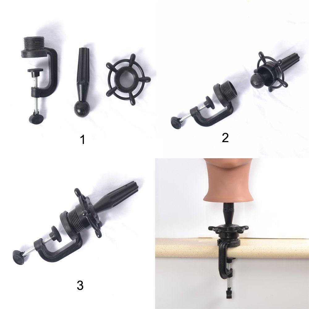 Mann Frisierkopf übungskopf Trainingsköpfe 100% Echthaar Haar Hairdressing Cosmetology Mannequin mit