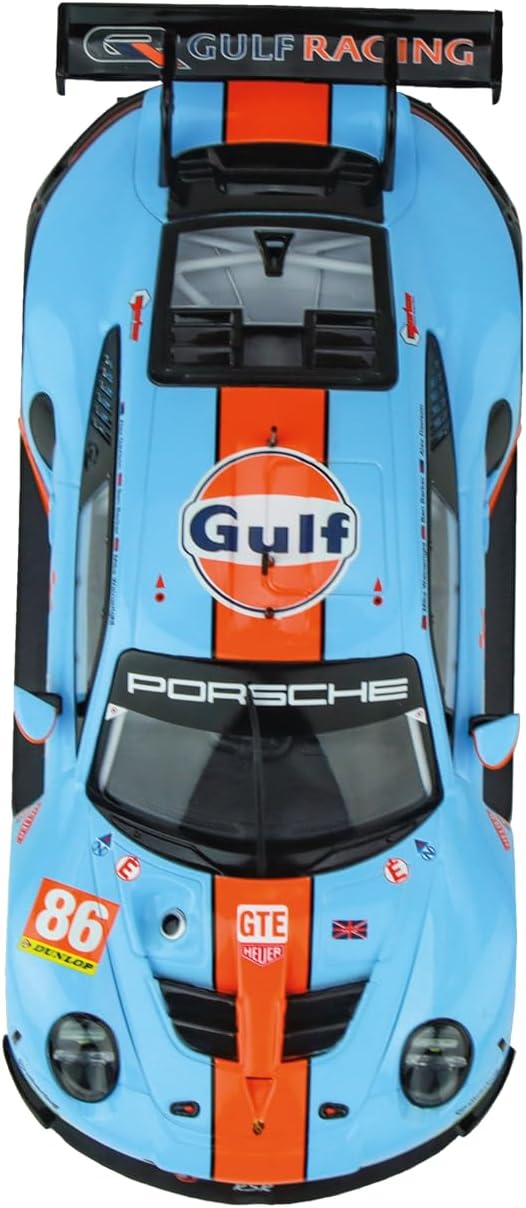 Carrera Evolution - 20027780 I Porsche 911 RSR "Gulf Racing, Mike Wainwright, No.86" Auto für Rennba