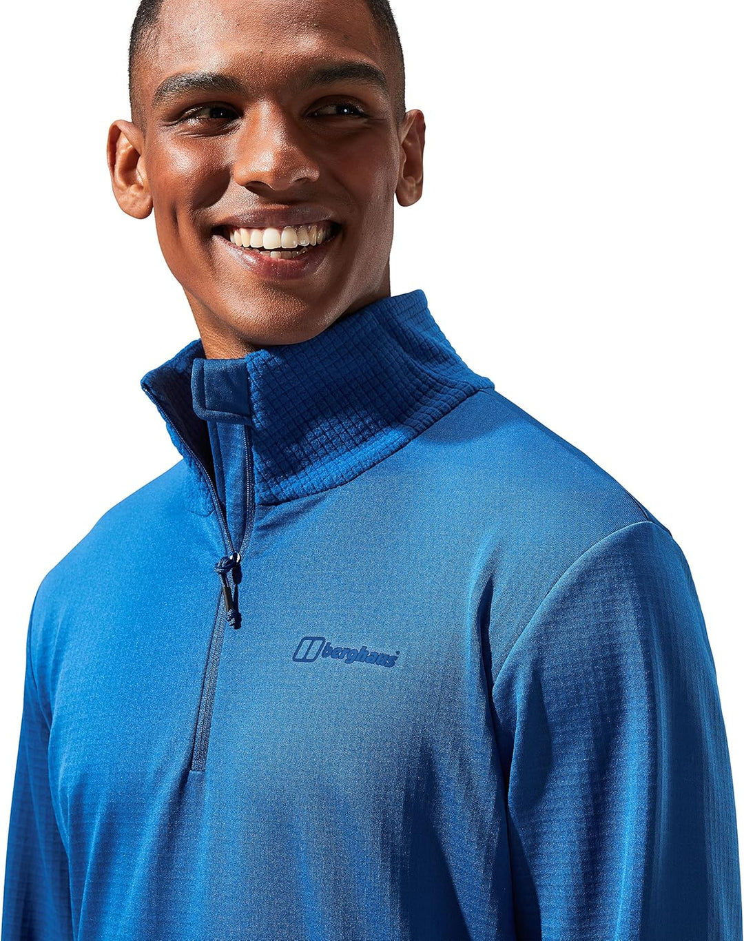 Berghaus Herren Keppla Superwarmer Pullover mit halbem Reissverschluss S Blau, S Blau