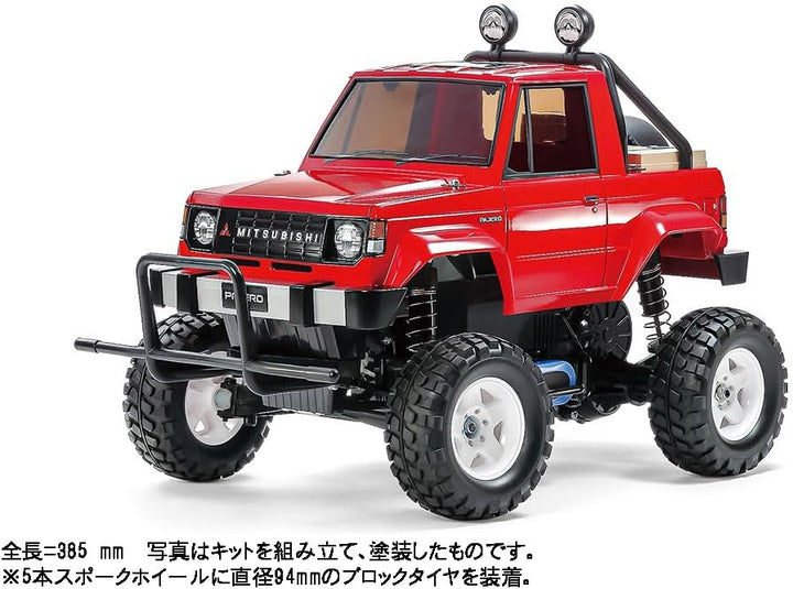 Tamiya 58727 1:10 RC Mitsubishi Pajero CW-01 - ferngesteuertes Auto, Fahrzeug, Modellbau, Zusammenba