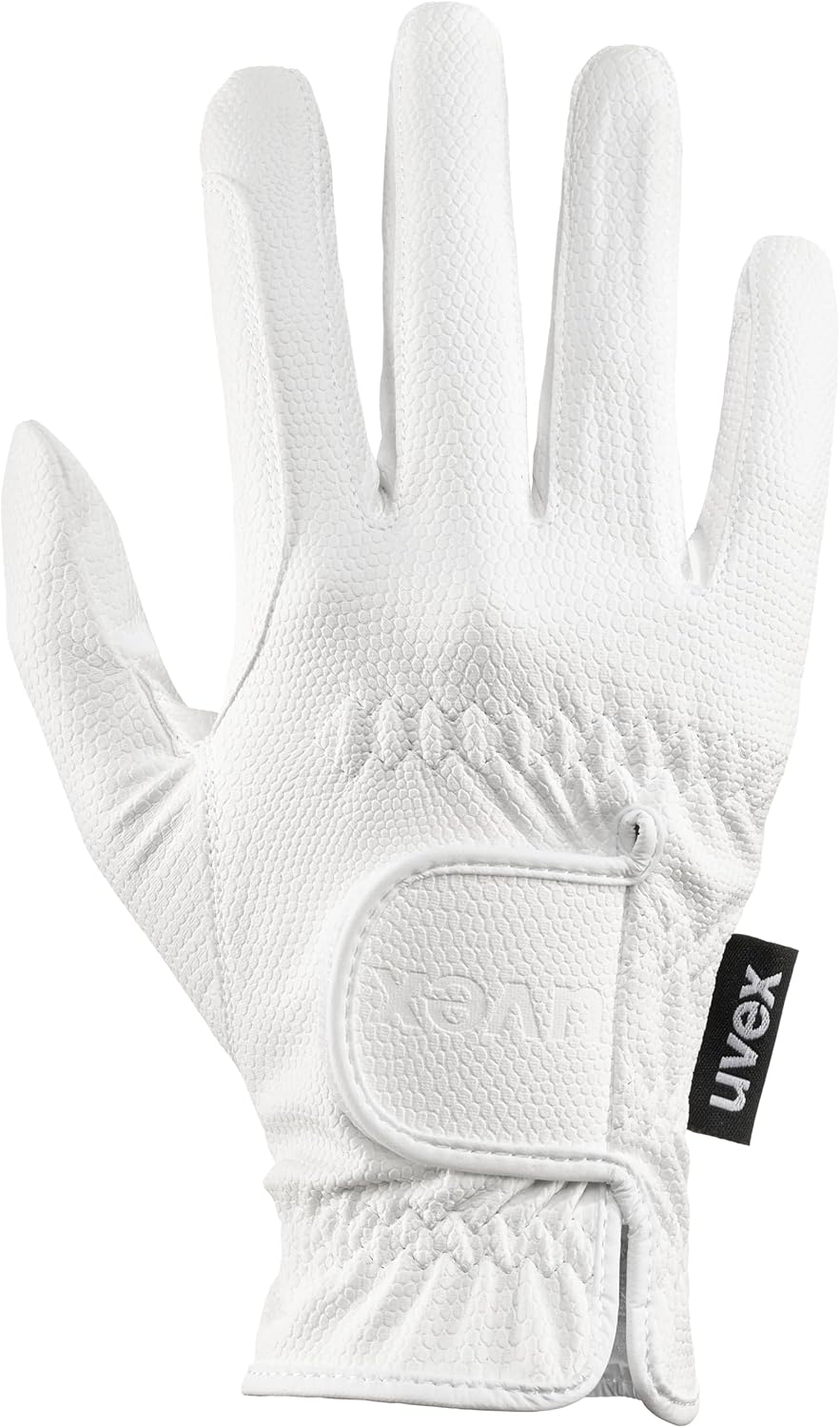 uvex Unisex – Erwachsene Sportstyle Reithandschuhe 5 Weiss, 5 Weiss