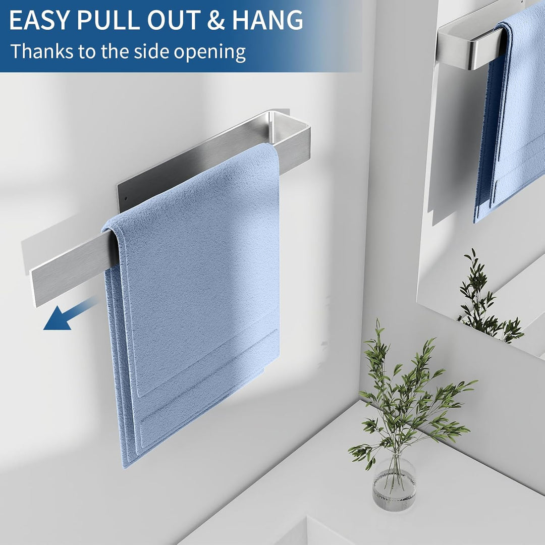 Handtuchhalter Ohne Bohren, BETHOM 40CM Handtuchstange, Badezimmer Handtuchhalter Selbstklebend, Met