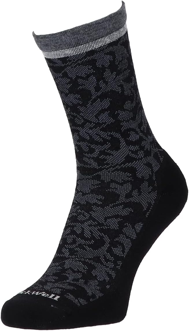 Sockwell Damen Plantar Cush Crew Socken, Schwarz