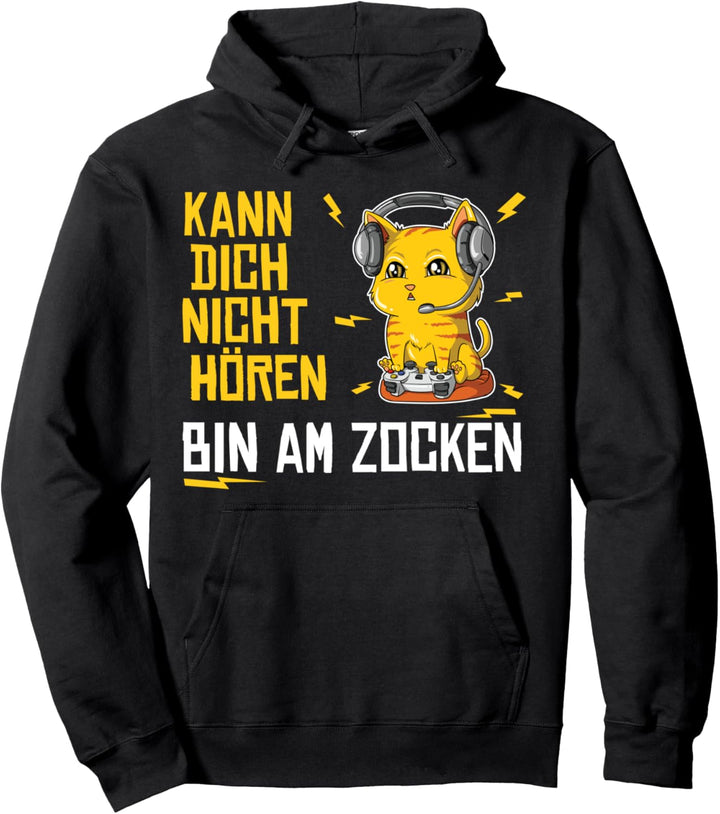 Gamer Jungen Gaming Herren Mann Lustig Kinder Zocken Zocker Pullover Hoodie
