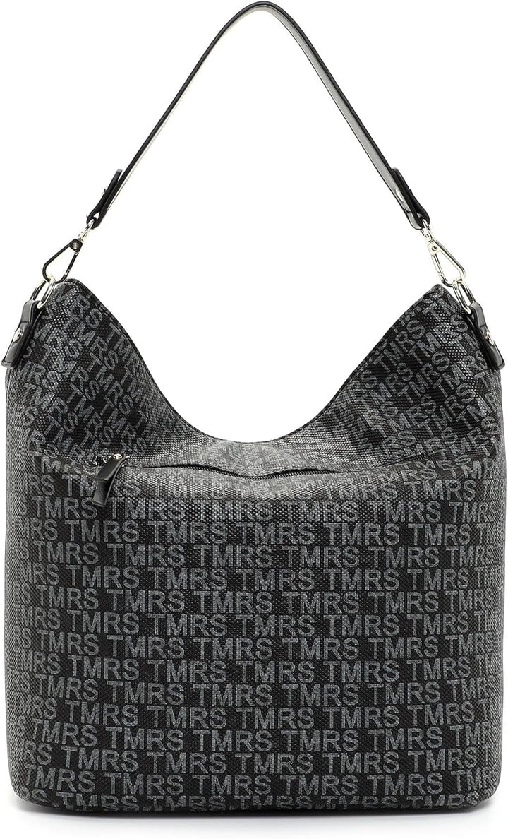 Tamaris Beutel Grace 31434 Damen Handtaschen Print Einheitsgrösse Schwarz, Einheitsgrösse Schwarz
