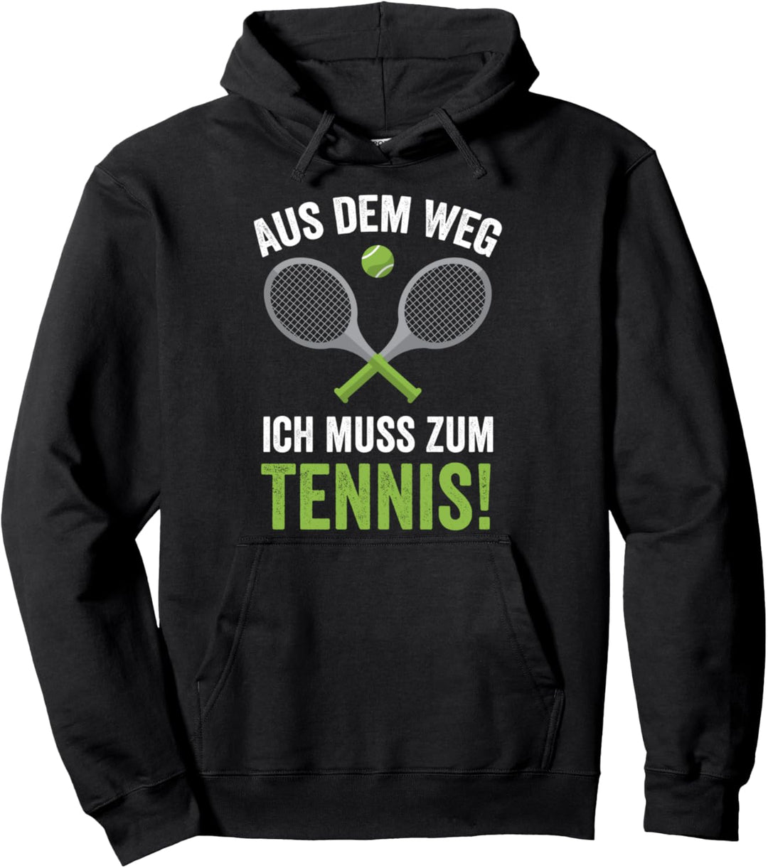 Tennis Tennisspieler Tennisverein Tennistrainer Pullover Hoodie