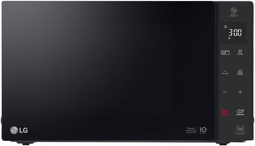 LG - Mikrowelle, Grill, Smart Inverter 476 x 272 x 388 mm Schwarz