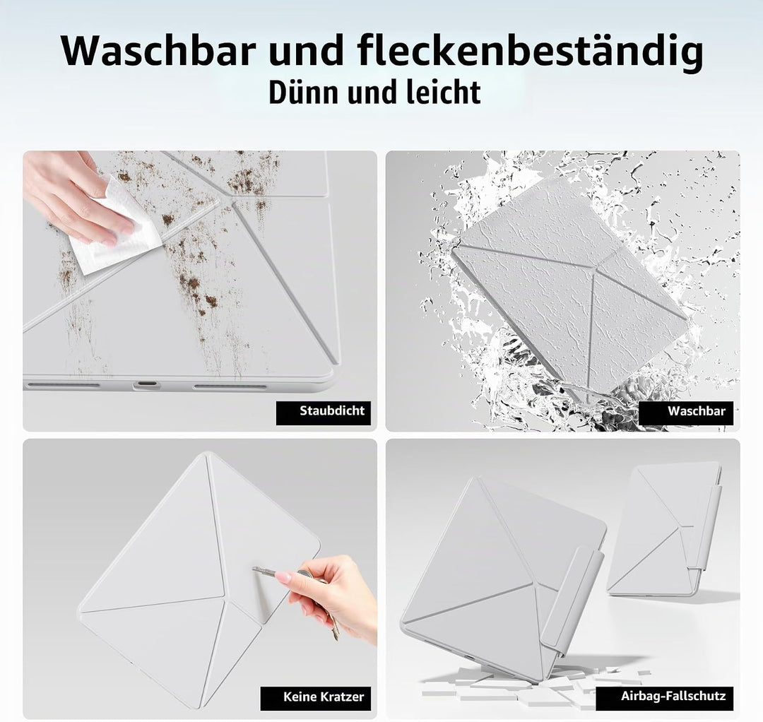 Hülle für iPad (A16) 11. Generation 11 Zoll 2025, iPad 10. Gen 10,9 Zoll 2022, Schlanke Magnetische