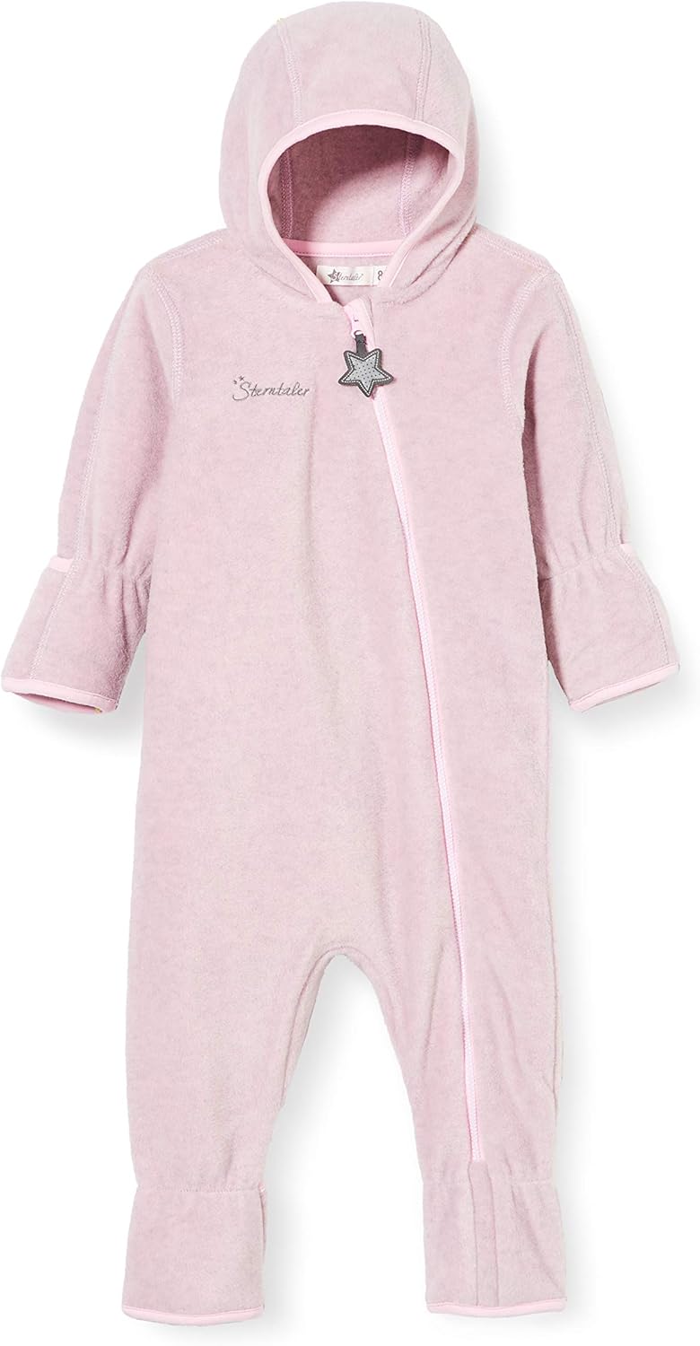 Sterntaler Unisex Baby Overall, Rosa Melange, 86