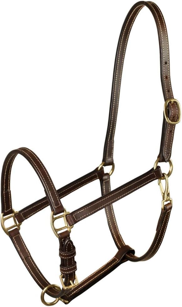 HORZE Fremont Lederhalfter, Braun, SH SH Braun, SH Braun