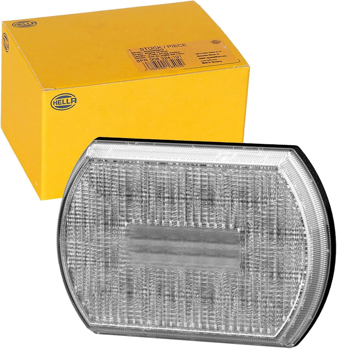 HELLA Blinkleuchte - Shapeline Tech - LED - 12V / 24V - geschraubt/Einbau - Lichtscheibenfarbe: glas