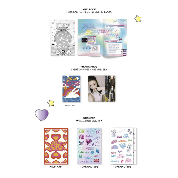 NewJeans - 2nd EP [Get Up] (THE POWEPUFF GIRLS X NJ Box ver. - A Ver.) Outbox + Photobook (A+B+C) +