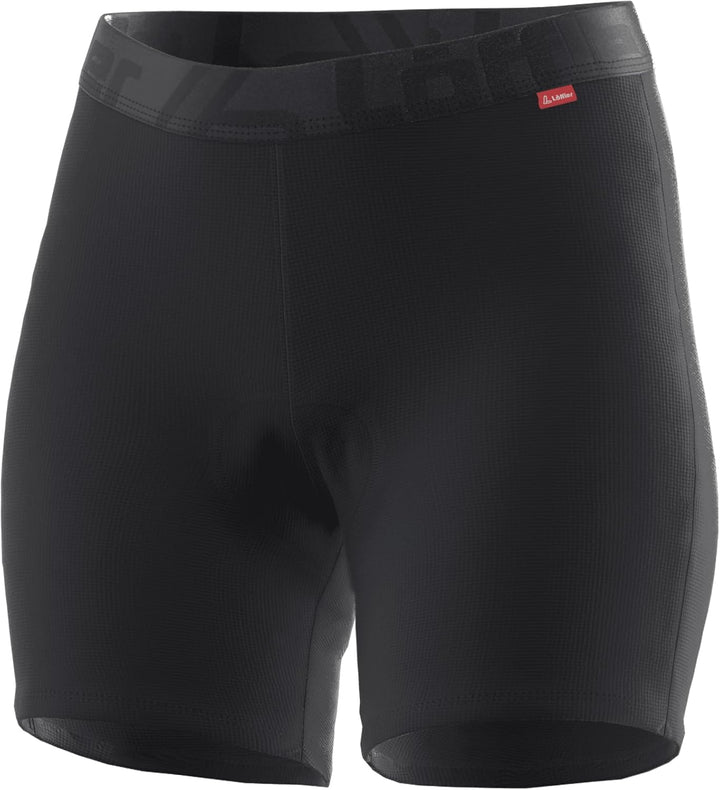 Löffler Damen Unterhose Radunterhose Transtex Light, Schwarz