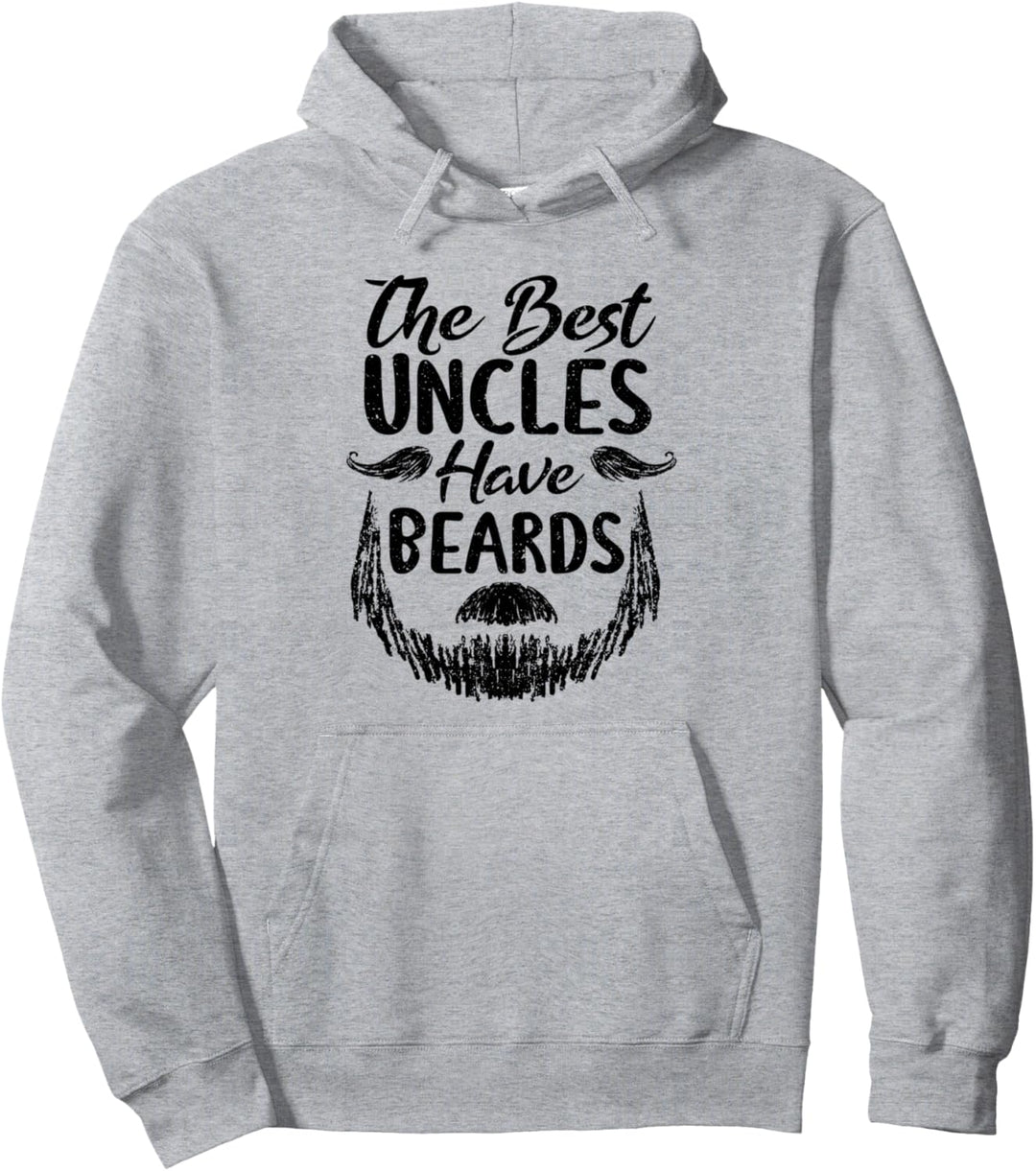 Onkel: The Best Uncles Have Beards - Bart Sprüche Pullover Hoodie