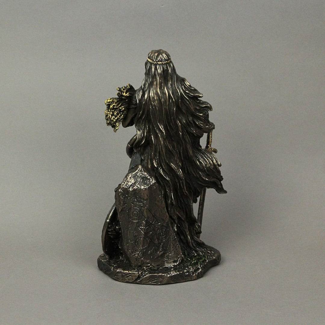 Veronese Design 21,6 cm Lady SIF Die nordische Göttin der Erde und Familie, Kunstharz-Skulptur, bron
