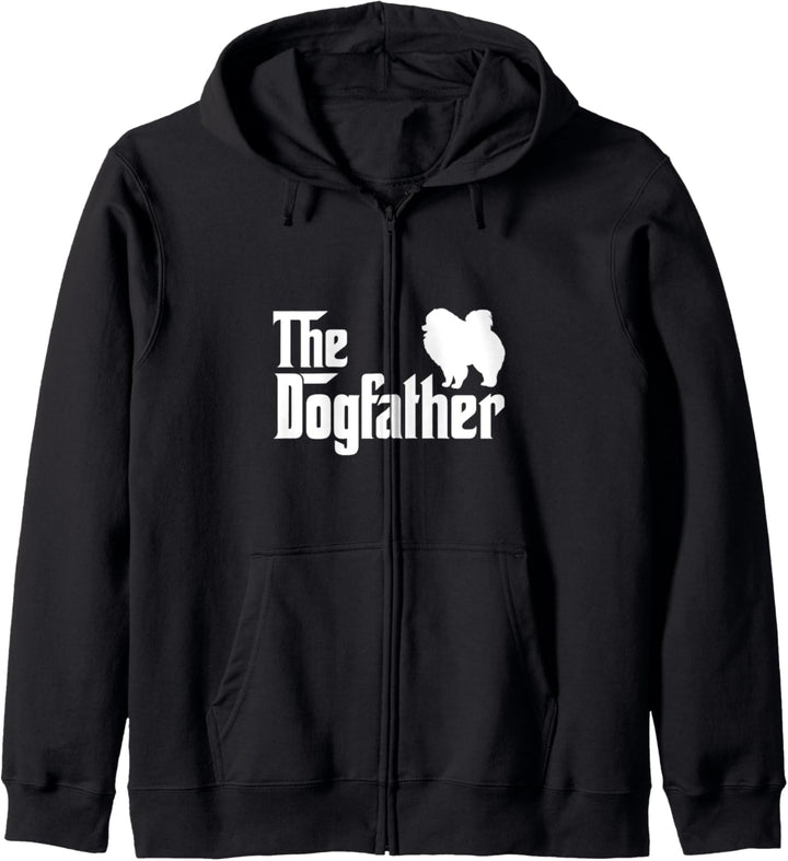Pomeranian Lover Gift DogFather Kapuzenjacke
