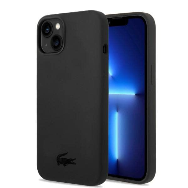 Lacoste LCHCP14MSK Hülle für iPhone 14 Plus 6,7" Schwarz hardcase Silicone