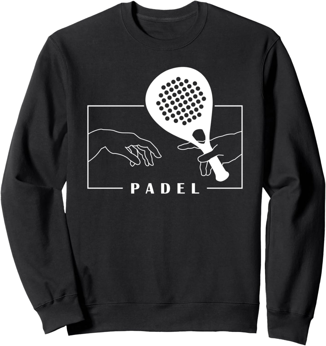 Michelangelo Creation of Adam Padel Paddle Tennis Padel Sweatshirt