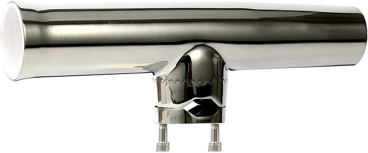 FreeTec 2× Edelstahl Rutenhalter Angelrutenhalter für Rails 25mm bis 32mm 25mm-32mm, 25mm-32mm