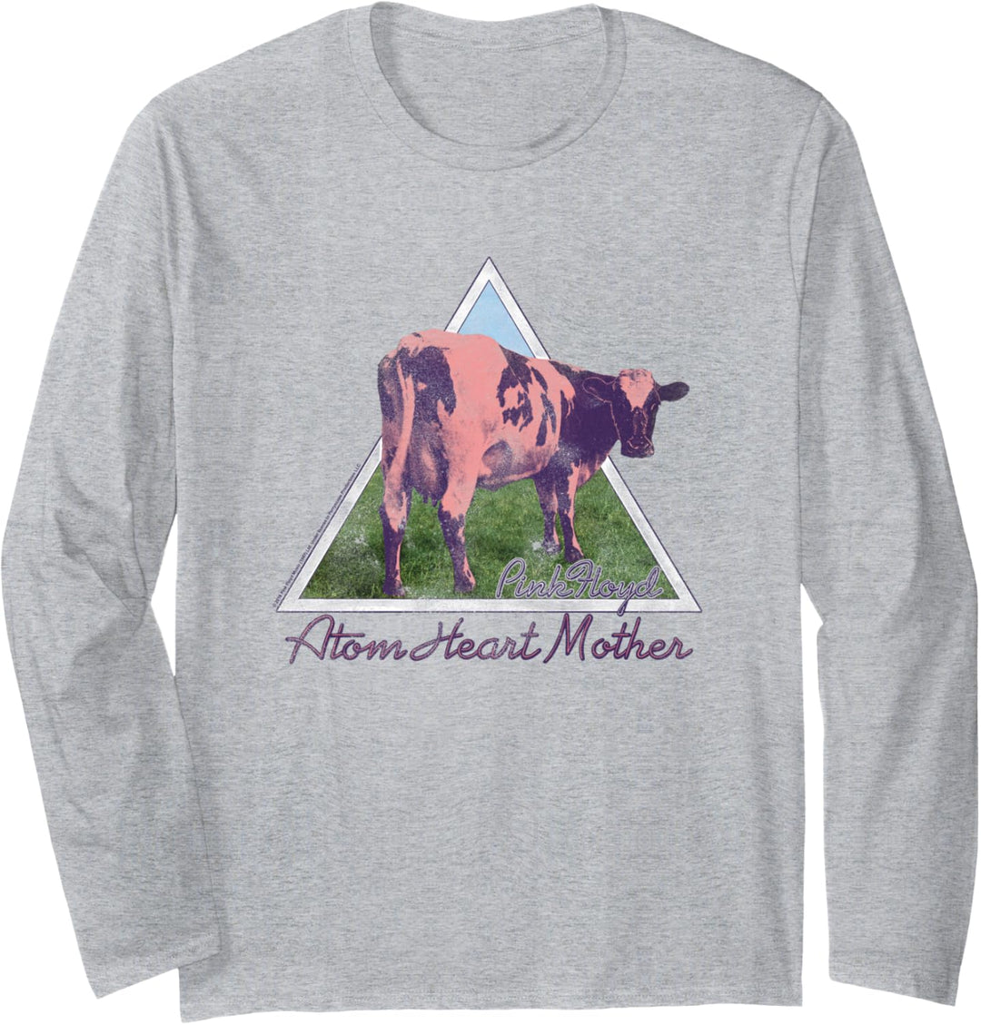 PINK FLOYD ATOM MOTHER HEART PYRAMID Langarmshirt