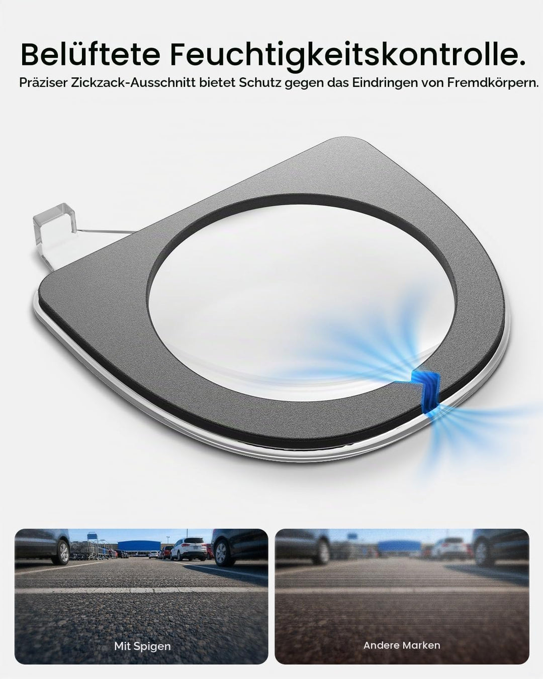 Spigen Displayschutz für Tesla Model Y Juniper 2025 2026 Frontkamera, Schutzabdeckung für Frontschür